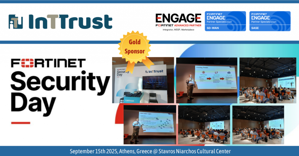 InTTrust, Gold Sponsor at Fortinet Security Day 2025